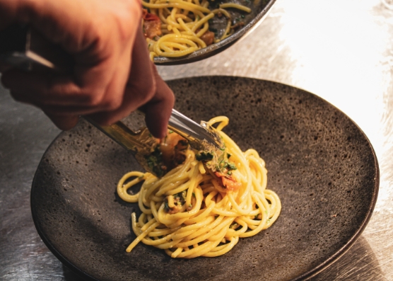 Food served at Corner 5 Restaurant, Bedford